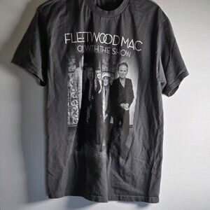 Alstyle 2-Sided Fleetwood Mac Tour/Concert Shirt Adult LG - "On With The Show"